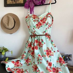 Vintage Floral Sundress
